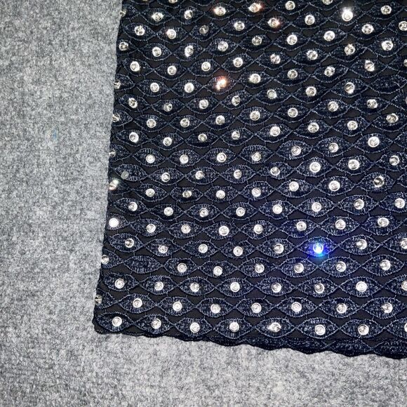 Diane von Furstenberg Skirt Womens Size 4 Navy Pencil Skirt - Picture 2 of 14